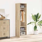 vidaXL Kledingkast 50x50x200 cm bewerkt hout sonoma, Huis en Inrichting, Kasten | Kledingkasten, Verzenden, Nieuw