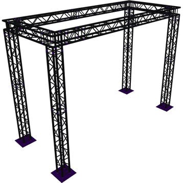 Altura FA34-CAR-5.5x2.5x4-BK carré vierkant-truss 5.5 x 2.5, Verzenden, Nieuw