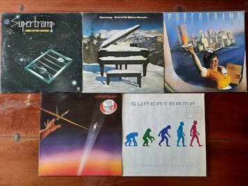 Supertramp - 5 x Album - Diverse titels - LP albums, Nieuw in verpakking