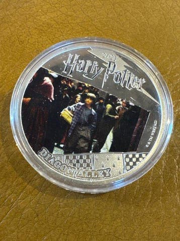 Samoa. 1/2 Dollar 2020 Harry Potter - Diagon Alley 1 oz