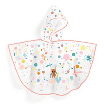 Djeco regenponcho Cat rain cape - S van €14,99 voor €14,90, Ophalen of Verzenden, Nieuw