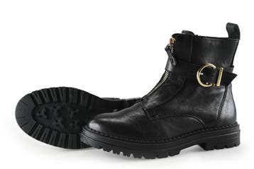 Nelson Veterboots Meisjes in maat 34 Zwart, Verzenden, Jongen of Meisje, Schoenen, Zo goed als nieuw