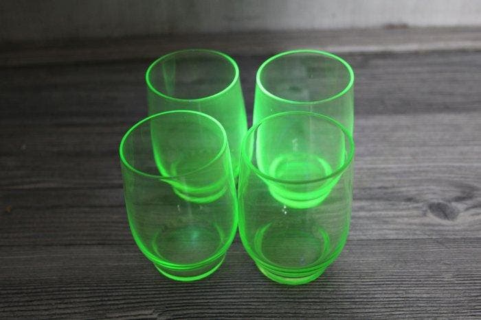 Kristalunie Maastricht - Willem Rozendaal - Drinkglas (4) -, Antiek en Kunst, Antiek | Glas en Kristal