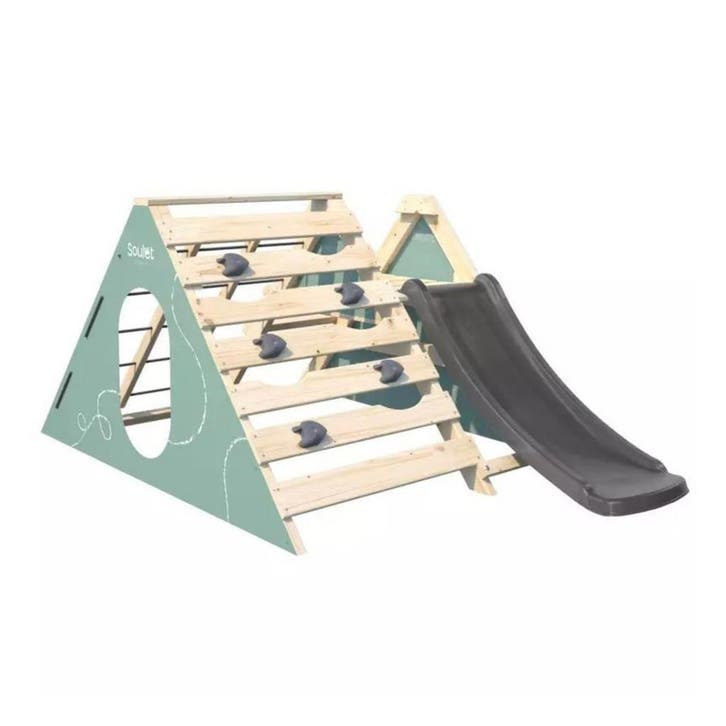 Soulet Klimrek Hercule met Klimwand en Glijbaan - Vanaf 18, Kinderen en Baby's, Speelgoed | Buiten | Speeltoestellen, Nieuw, Verzenden