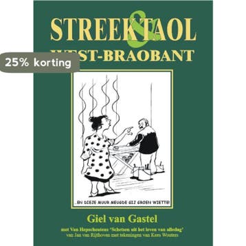 Streek & Taol -  West-Braobant - Giel van Gastel, Verzenden, Zo goed als nieuw, Giel van Gastel