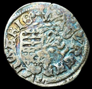 Hongarije, middeleeuws. Matthias Corvinus 1458-1490 MINT