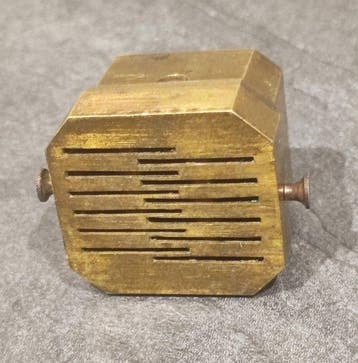 Scarificator - Verguld messing - verticuteermachine