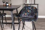 Eetkamerstoel - Meike - Bloemen - Fluweel - Jörn, Huis en Inrichting, Stoelen, Verzenden, Nieuw