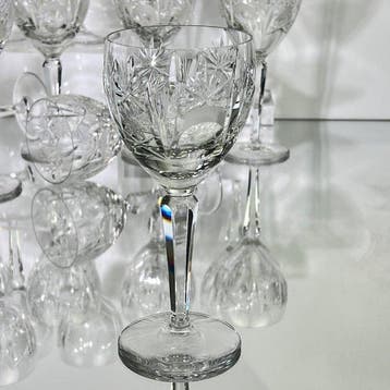 Lyngby Glasværk - Wijnglas (12) - Heidelberg 18,2cm -
