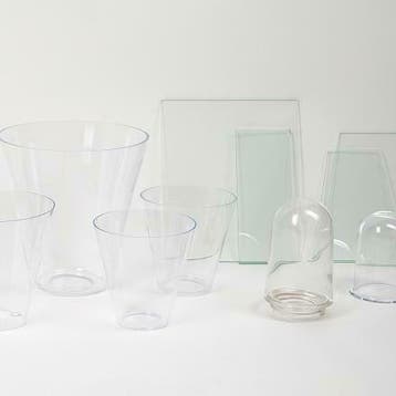 Lampenkappen, buitenlantaarns en buitenlampen, glas, kunstof, Minder dan 80 cm, Minder dan 80 cm, Overige typen, Nieuw