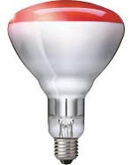 Philips Infraroodlamp E27 250W Rood warmtelamp Ø12.5cm BR12, Ophalen of Verzenden, Nieuw