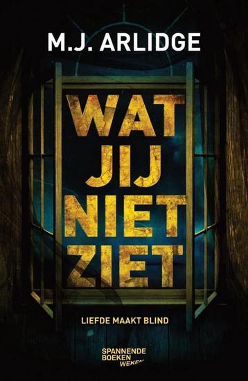 Wat jij niet ziet - M.J. Arlidge 9789059655201, Verzenden, Gelezen, M.J. Arlidge