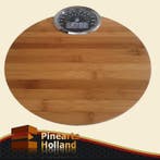 Hoge Kwaliteit Bamboe Personenweegschaal (180Kg x 0.1Kg), Ophalen of Verzenden, Nieuw, Overige typen, 100 tot 200 kg