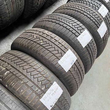 4 x Continental Winter TS850P 255-50-20 Winterbanden 8,5mm, Gebruikt, 255 mm, Band(en), Personenwagen