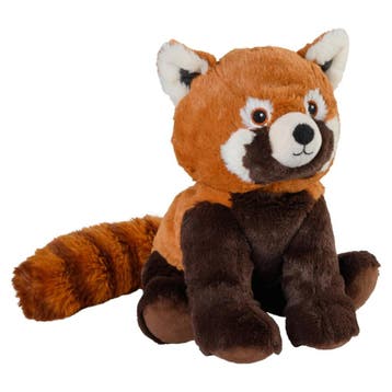 Warmies rode panda knuffel - warmteknuffel - 25 cm, Verzenden, Nieuw