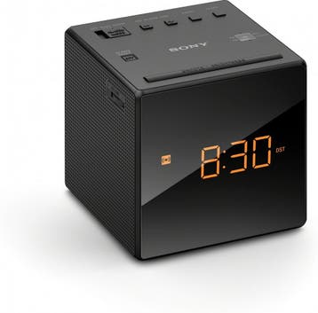 Sony ICF-C1B - Wekkerradio - Zwart, Verzenden, Nieuw