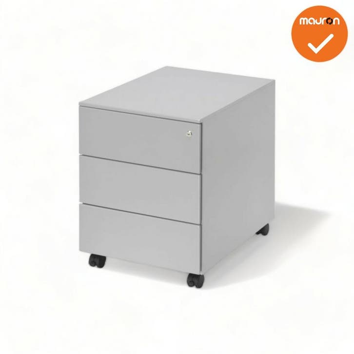 Ladeblok - 14N - 3 Lades - 62x42x58cm - Zilvergrijs, Zakelijke goederen, Kantoor en Winkelinrichting | Kantoormeubilair en Inrichting