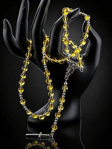 Barnsteen - Artisan Baltic Amber Bracelet – Natural Cognac