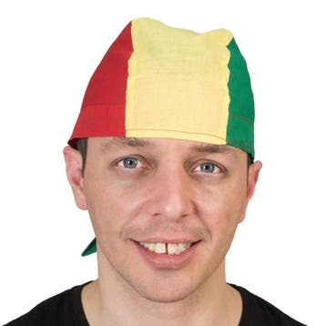 Bandana zadoek rastafari Jamaica - Carnaval thema, Ophalen of Verzenden, Nieuw