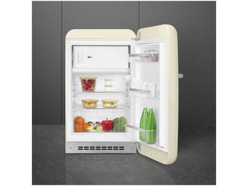 Smeg FAB10RCR6 - Vrijstaande koelkast - 105/17 liter - Rood, Verzenden, Zo goed als nieuw