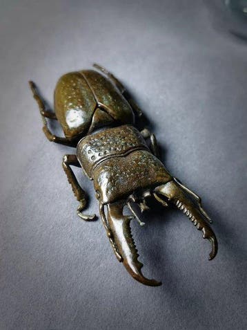Decoratief ornament - Grote kever, Antiek en Kunst