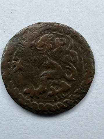 Nederland, Brabant (Hertogdom) Karl V. Korte 1544 (Zonder