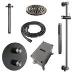 Brauer Gunmetal Carving Thermostatische Regendoucheset, Ophalen of Verzenden, Nieuw