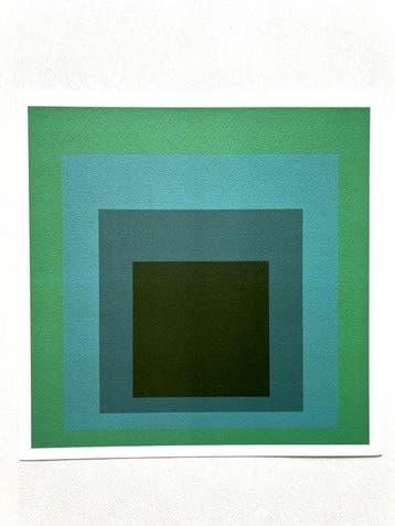 Josef Albers (1888-1976), after - Homage To The Square, Antiek en Kunst