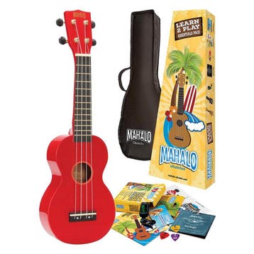 Mahalo MR1 Rainbow Series sopraan ukelele bundel, Ophalen of Verzenden, Nieuw