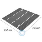 City rechte wegenplaat - 25,5 x 25,5 cm, Verzenden, Nieuw