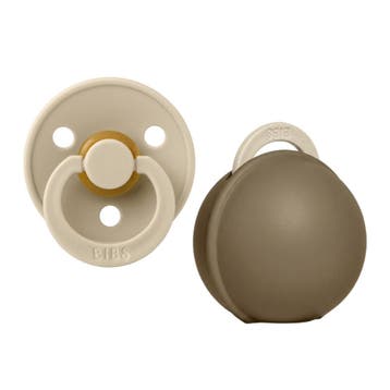 BIBS Colour Latex Vanilla & Pacifier Case Mini, Ophalen of Verzenden, Nieuw, Overige typen