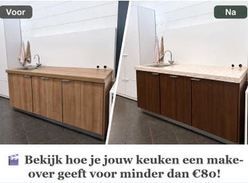 Keukenrenovatie nu minder dan €80 | keuken wrappen plakfolie, Nieuw