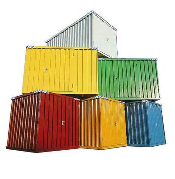 Demontabele Snelbouw Container in kleur - Opslag en Magazijn