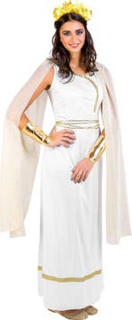 2dekans | Dressforfun Vrouwenkostuum Griekse Godin Olympia L, Ophalen of Verzenden, Zo goed als nieuw
