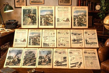 Lotto 16 riviste d’epoca – La Domenica del Corriere & La