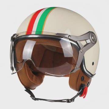 Retro Open Face Motorhelm 3/4 Vintage Chopper Scooter Helm -, Verzenden, Nieuw met kaartje