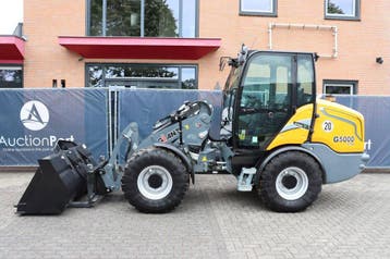 Veiling: Wiellader Giant G5000 X-TRA Diesel 55kW 2024, Ophalen, Wiellader of Shovel