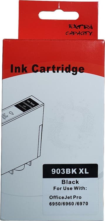 Huismerk HP 903XL cartridge zwart, Verzenden, Nieuw, Huismerk