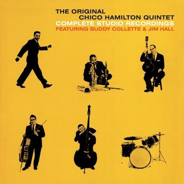 cd - chico hamilton -quintet- - COMPLETE STUDIO RECORDING..., Verzenden, Zo goed als nieuw