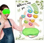 Babyshower spel Plak de Speen op de Mond van de Baby Jungle, Hobby en Vrije tijd, Feestartikelen, Ophalen of Verzenden, Nieuw