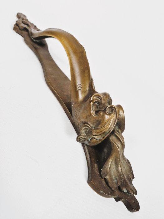 Art Nouveau Deurklink - Monogram R.C.R. - 1900-1910 -, Antiek en Kunst, Kunst | Designobjecten