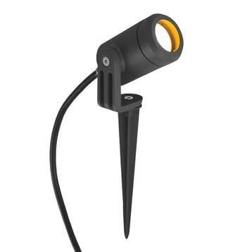 Mini LED Spike Tuinspot Matzwart Tuinverlichting Tuinspots, Verzenden, Minder dan 50 watt, Spots, Led