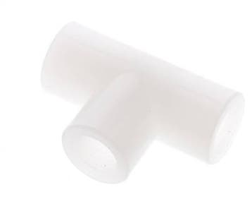 T-koppeling G1/4 Binnendraad Polyvinylideenfluoride (PVDF), Verzenden, Nieuw