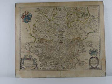 Duitsland - Thüringen; Joan Blaeu - Thuringia Landgraviatus, Nieuw