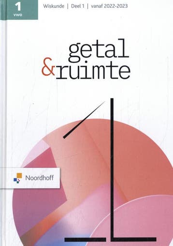 Getal en Ruimte 13e ed vwo 1 leerboek deel 1 9789001304027, Verzenden, Zo goed als nieuw