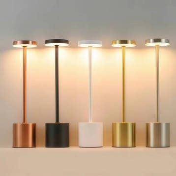 Set van 2 Draadloze LED Tafellampen Touch Dimbaar, Verzenden, Nieuw