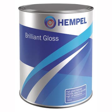 Hempel Brilliant Gloss 1-Component Bootlak-Polar White-0,75, Ophalen of Verzenden, Nieuw