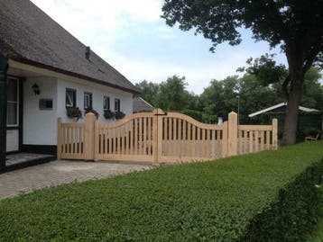 Eiken Boogpoort Klassiek, 100 tot 150 cm, Nieuw, Ophalen of Verzenden, Hout
