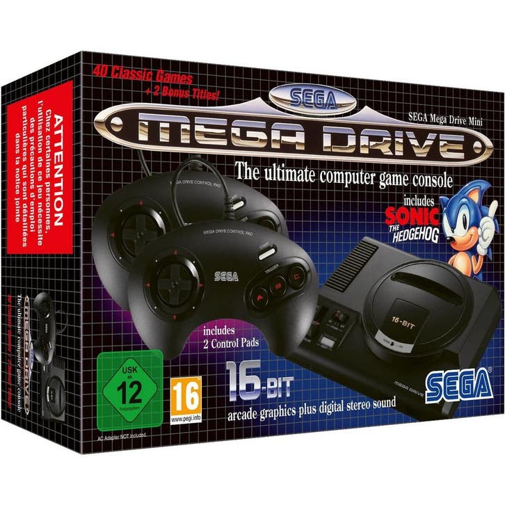 SEGA Mega Drive Mini (In doos), Spelcomputers en Games, Games | Overige, Zo goed als nieuw, Verzenden
