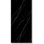 PVC Marmer Paneel Black White Glans 260x122x0,3cm, Nieuw